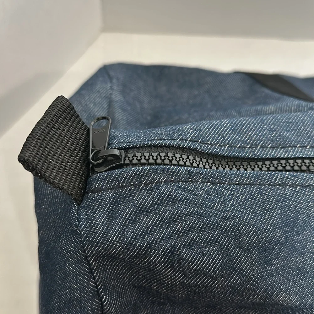 Swift Denim denim duffel bag NWOT
